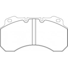 Placute frana Renault, MAN 29099